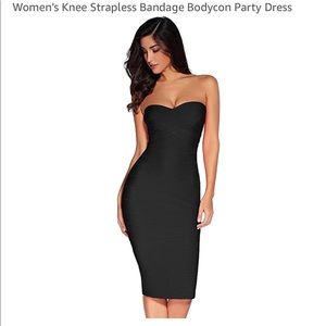 Small black bandage dress 👄